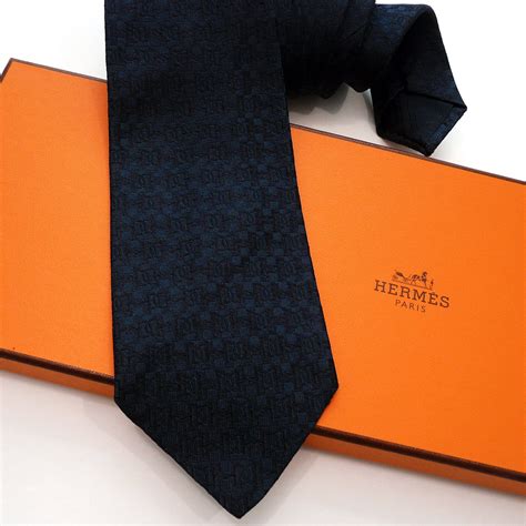 hermes tie length|hermes black tie.